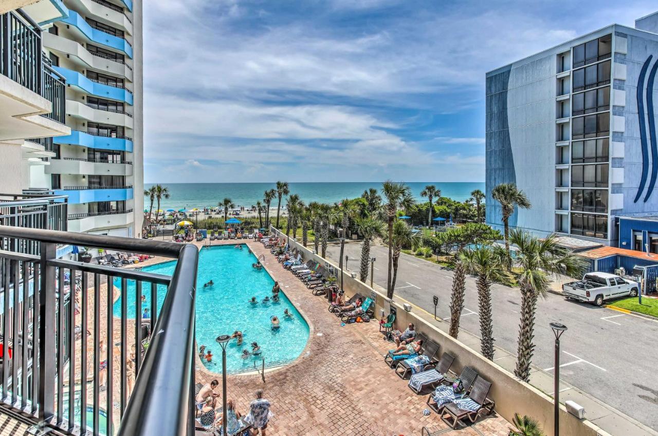 Ocean View Apt And Access To Pool, Beach And More Myrtle Beach Ngoại thất bức ảnh
