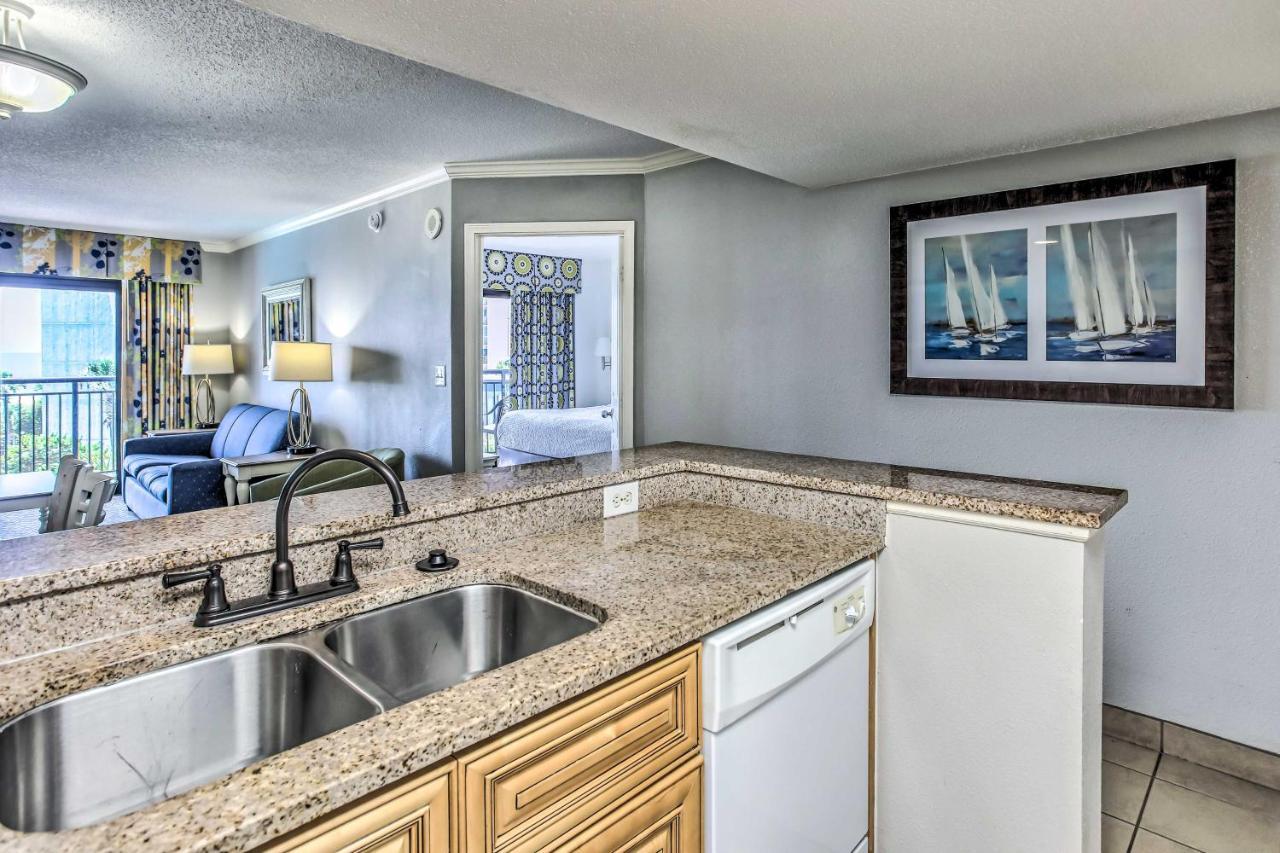 Ocean View Apt And Access To Pool, Beach And More Myrtle Beach Ngoại thất bức ảnh